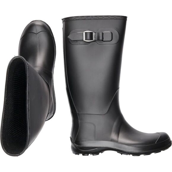 Kamik Olivia Black Tall Rubber Boots - Picture 8 of 12